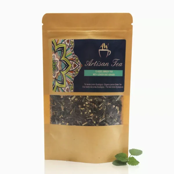 Bio Sencha Zöld tea - citrommal és gyömbérrel